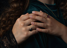 Noir Scarab Ring