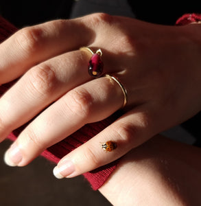 Persephone Pomegranate Ring