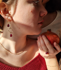 Persephone Pearl Earrings