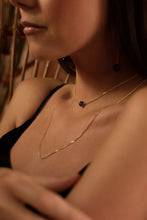 Goldstone necklace