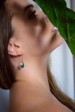 Penelope Malachite 3-in-1 Earrings