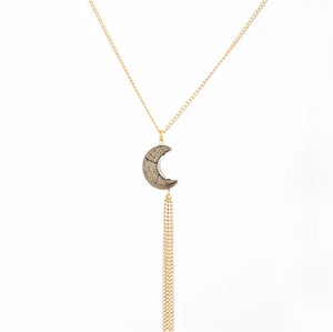 Luna Pyrite Etoile Necklace