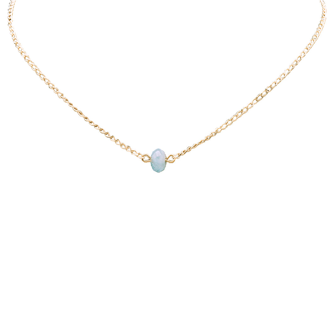 Bridal Collection Aquamarine Necklace