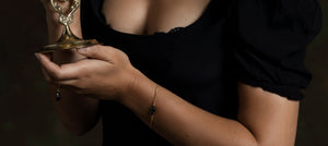 Noir Scarab Bracelet