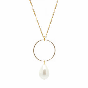 Signature Pearl Necklace - Gold