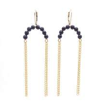 Nola goldstone earrings